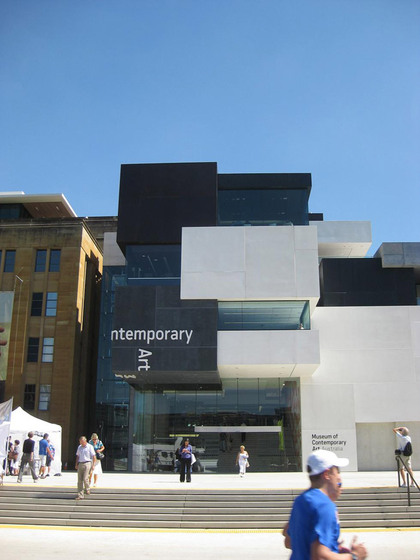 Re-opening of Sydney's Museum of Contemporary Art 