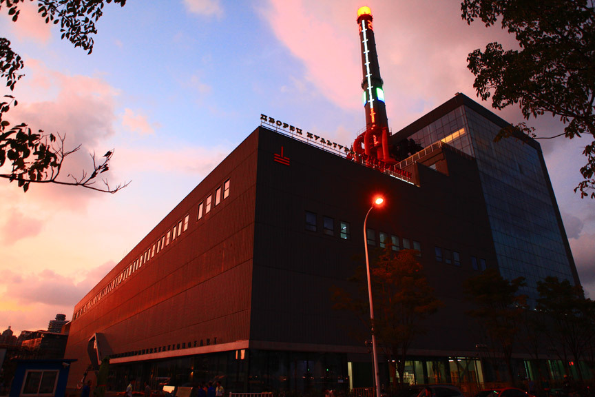 The Shanghai Power Station of Art in its restored glory.