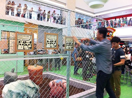 Hong Kong Mall Censors Farm Art