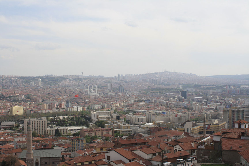 High on the Anatolian plateau (at nearly 850 meters above sea level), with a population of under five million, Ankara was declared the Turkish capital in 1923. At the time only 75,000 people lived there, so most of the city has been built since and it continues to expand in all directions.