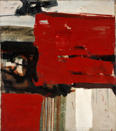 GOH BENG KWAN, Black Afternoon, 1963, mixed media, 126.2 × 111.3 × 3.2 cm. Collection of National Gallery Singapore. Courtesy National Heritage Board, Singapore.