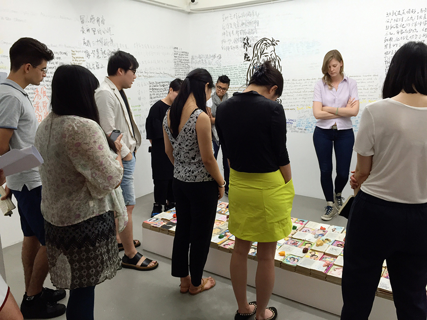 Exhibition walkthrough of “That Has Been, and May Be Again,”  at Para Site, Hong Kong, organized by emerging curators LEO LI CHEN and WU MO.