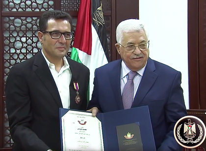 Palestine's leading arts advocate Jack Persekian awarded the Order of Culture, Science and Arts