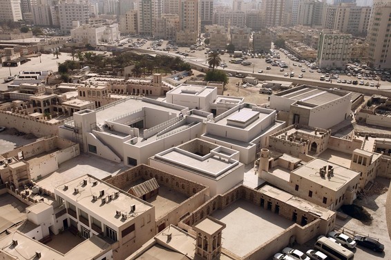 The Sharjah Art Foundation Art Spaces in the Sharjah Heritage Area. Photo by Alfredo Rubio.