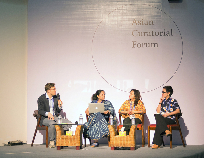 (From left to right) Hadrien Diez, Tayeba Begum Lipi, Sangeeta Thapa and Pichaya Aime Suphavanij.