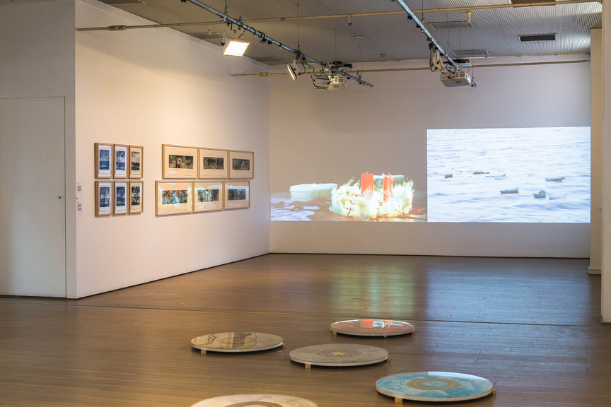 Installation view of DACCHI DANG’s “An Omen Near and Far” at 4A Centre for Contemporary Asian Art, Sydney, 2017. Photo by Document Photography. Courtesy the artist.