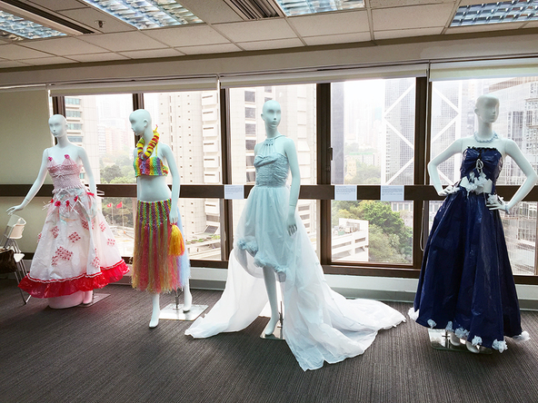 “Sustainable Sunday Couture:” Hong Kong Domestic Helpers Fight Waste With Fashion 