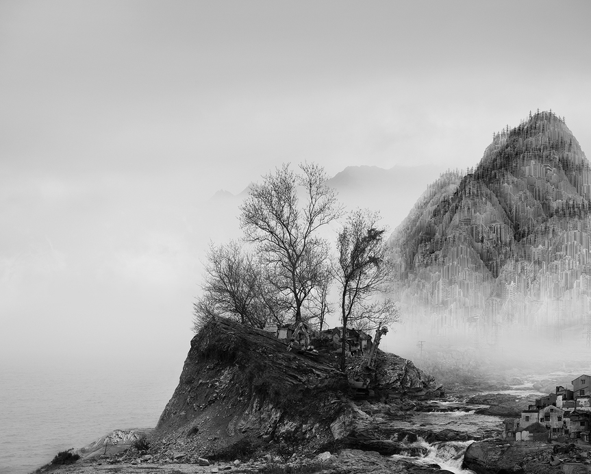 YANG YONGLIANG, The Rock (still), 2016, film and lightbox installation, 29 × 24 × 18.5 cm (lightbox). Courtesy the artist and Sullivan + Strumpf, Sydney/Singapore.