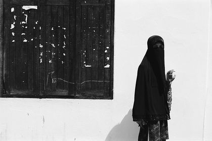 AMPANEE SATOH, Muslimah (detail), 2008, 6 photographs, gelatin silver print, 60 × 50 cm.