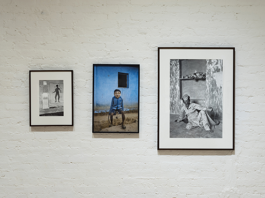 Installation view of GAURI GILL’s solo exhibition at MoMA PS1, New York, 2018.