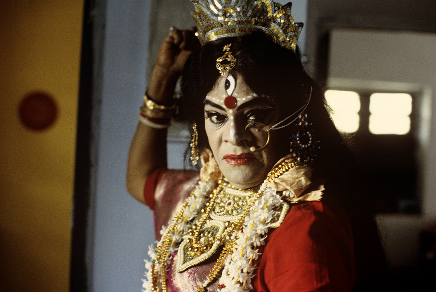 NAVEEN KISHORE, Performing the Goddess – The Chapal Bhaduri Story, 1999, inkjet print, 30.1 × 46.3 cm, from video: 44 min. Courtesy the artist.