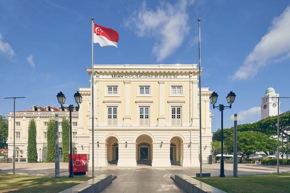 Exterior view of Asian Civilisations Museum. Image via Facebook.