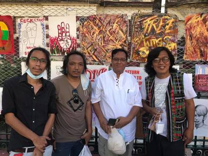 Artists In Myanmar Unite for Democracy